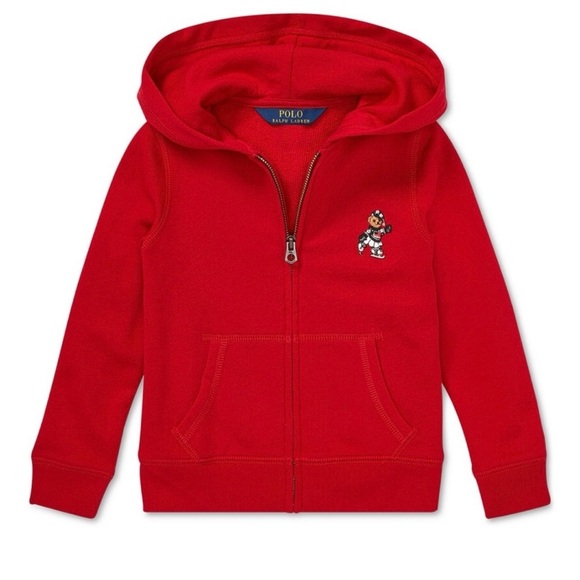 Polo Ralph Lauren Other - Polo by Ralph Lauren Kids Red Zip-Up Hoodie